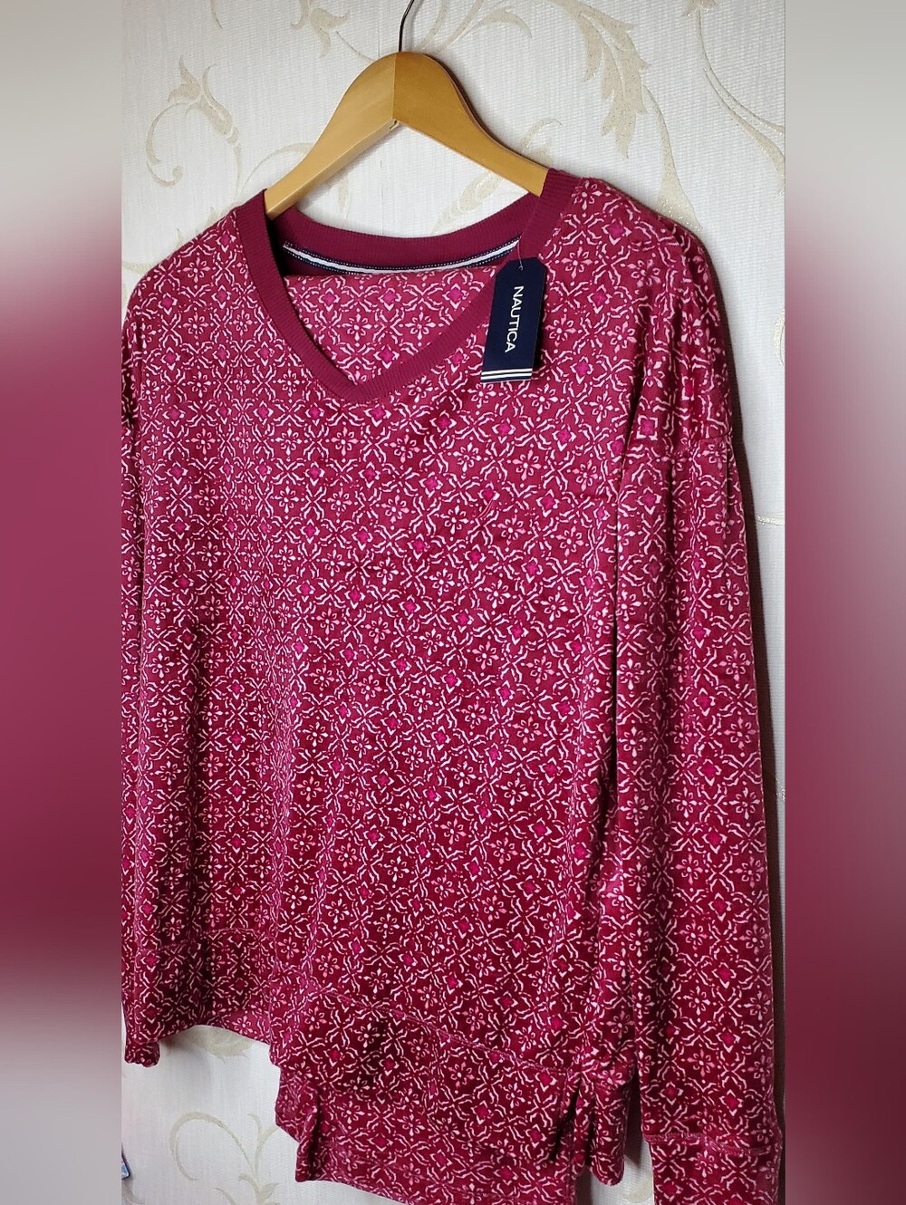 Nautica So Soft 2 Piece Pajama Set Sleepwear Small